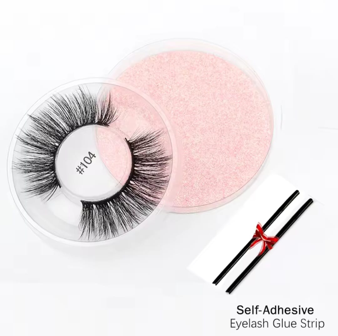 Natural 3D Mink lashes #104