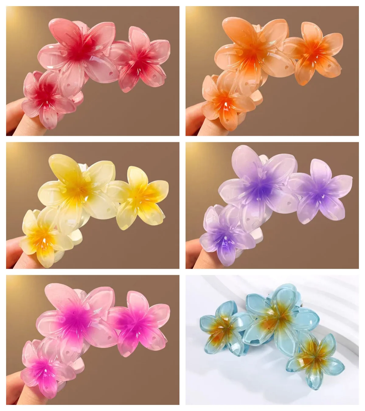 Summer Hair Clips