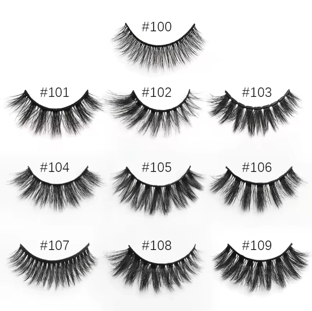 Natural 3D lashes