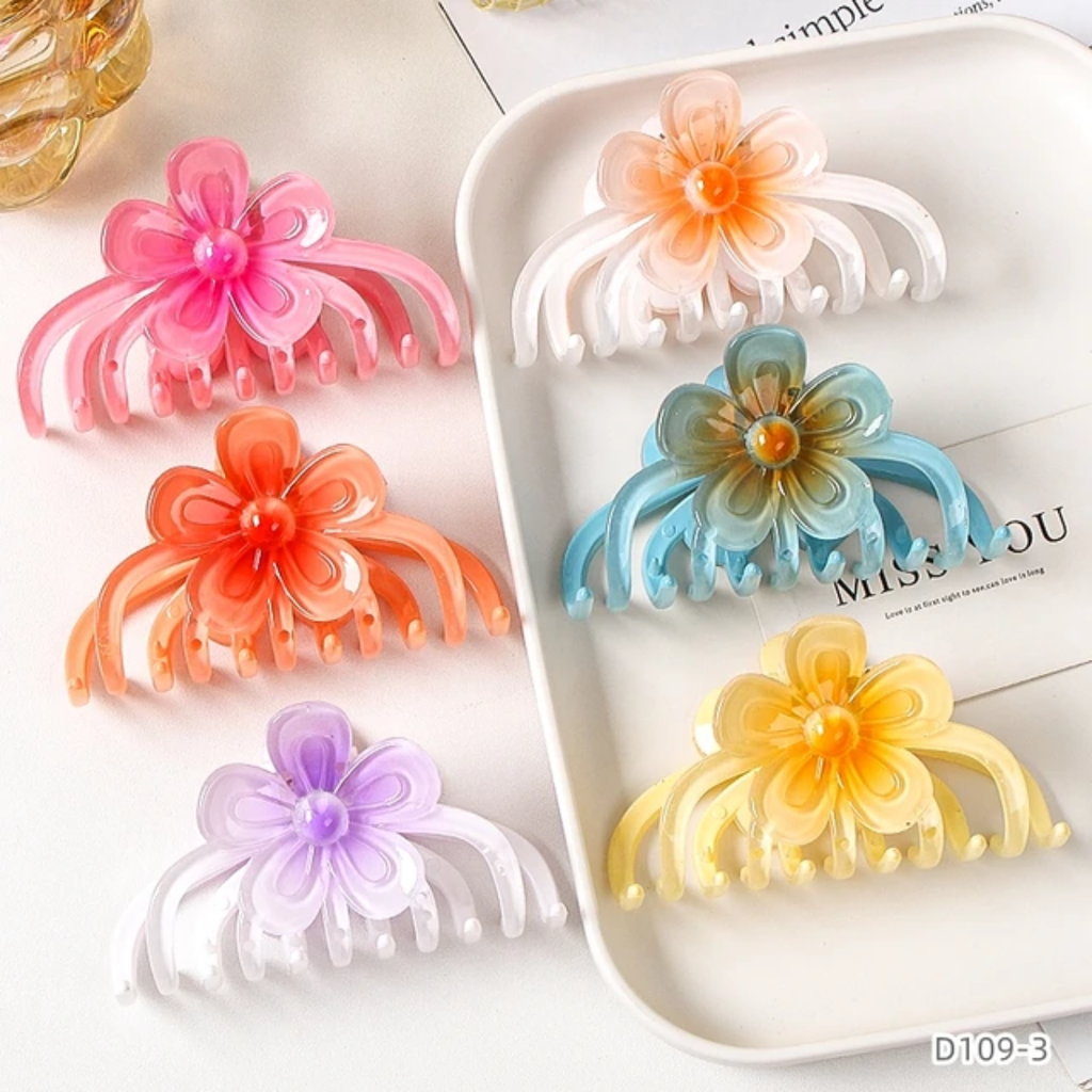 Floral Hair Clips