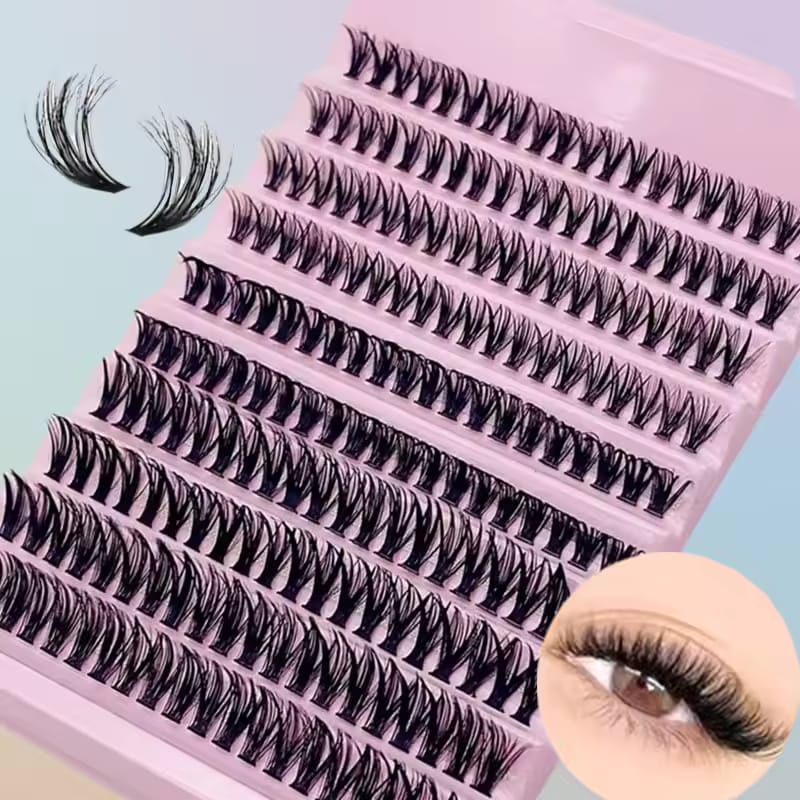 Individual Lashes Cluster Lashes 8-16mm Natural look Mixed Tray