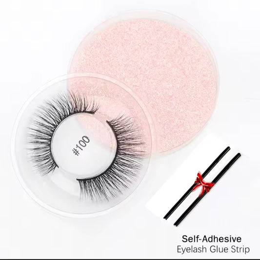 Natural 3D Mink lashes #100