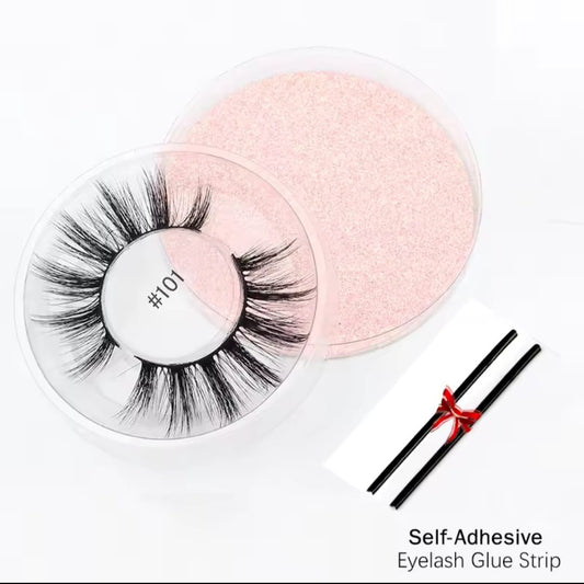 Natural 3D Mink lashes #101