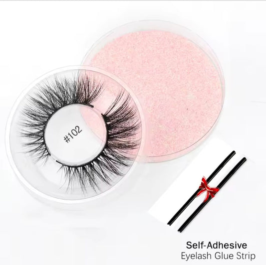 Natural 3D Mink lashes #102