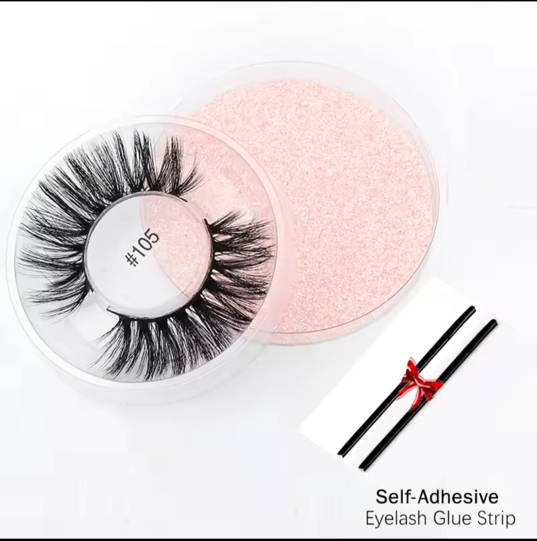Natural 3D Mink lashes #105