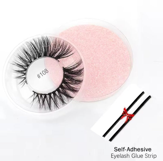 Natural 3D Mink lashes #108
