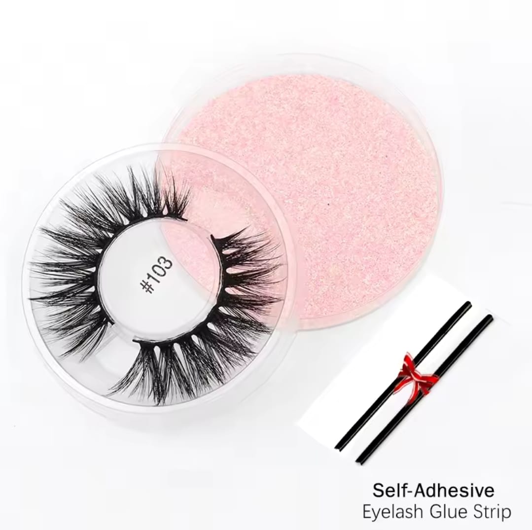 Natural 3D Mink lashes #103