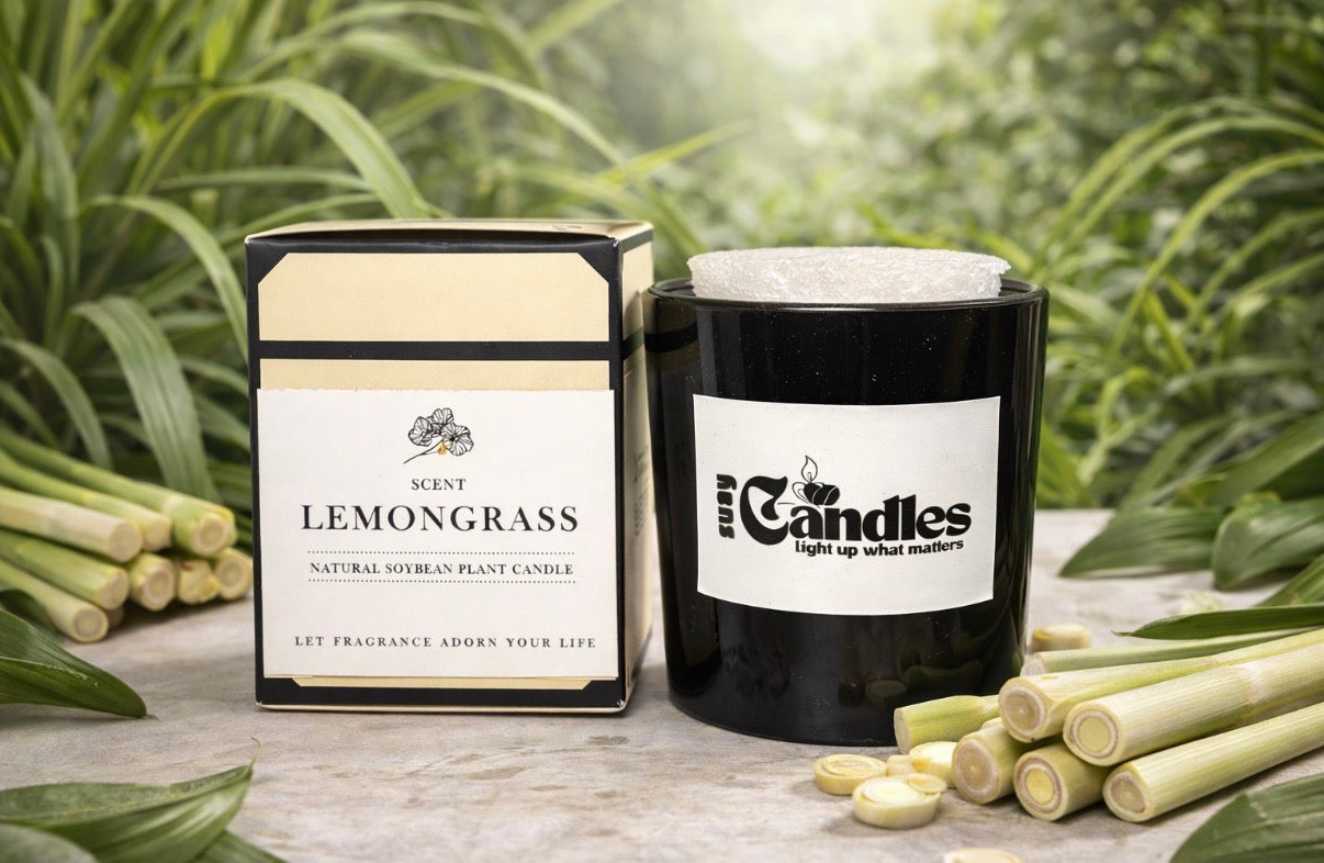 Lemongrass Scented Candle
